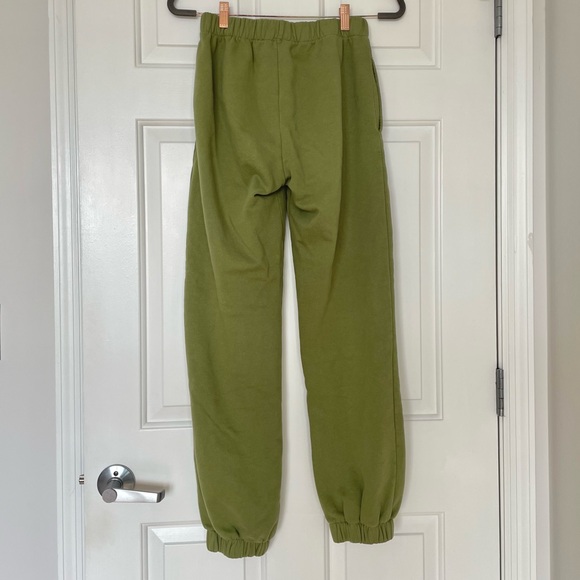 Brandy Melville Christy Hoodie Rosa Sweatpants in Matcha Green - Picture 5 of 7